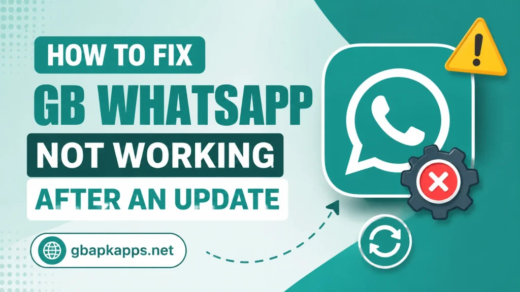 How to Fix GB WhatsApp Not Working After an Update